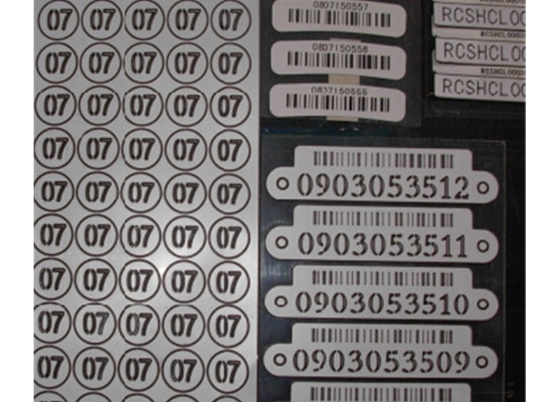 硫化条码标签